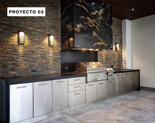 Cocina Exterior Lujo 3
