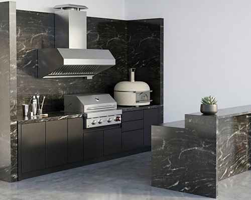 Cocina Exterior Lujo 5
